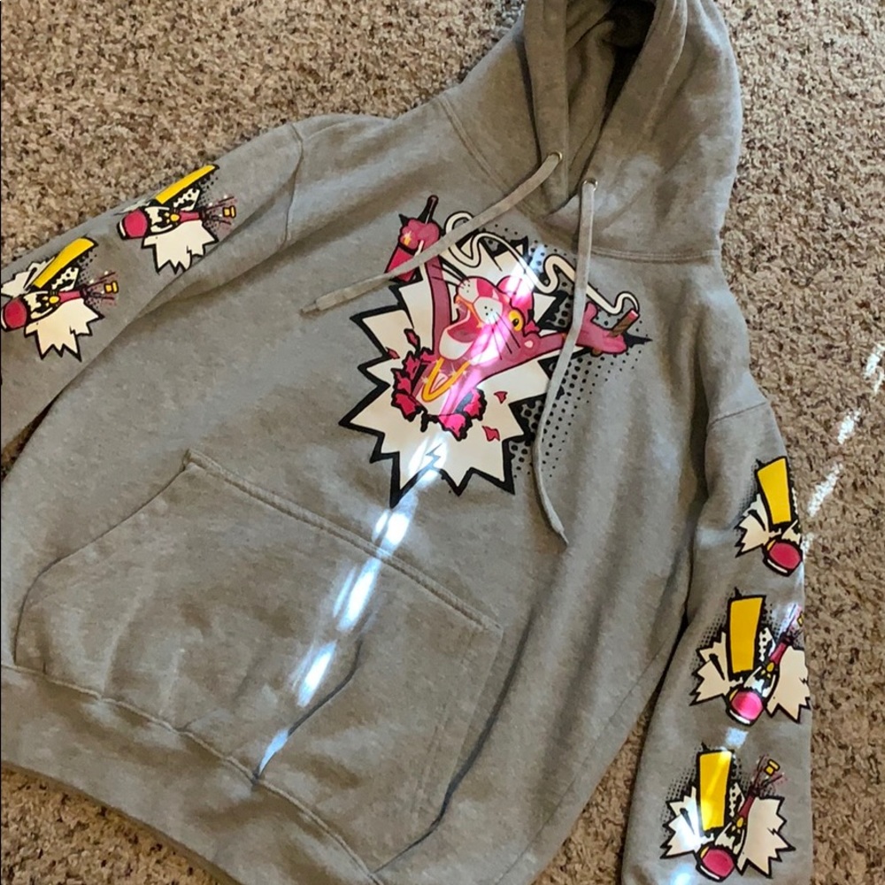Grey “Streets watching” Hoodie